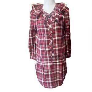 Juicy Couture Plaid Ruffle Dress